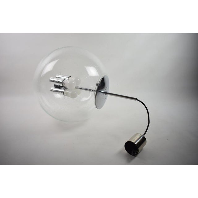 Large Space Age Pendant Lamp from Glashütte Limburg, 1970s For Sale - Image 14 of 17