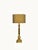 Gold Vintage French Architectural Brass Table Lamp, 1960s For Sale - Image 8 of 8