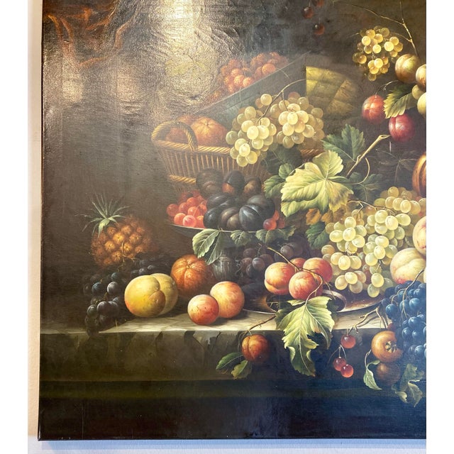 1960s Old Master Dutch Style Painting For Sale - Image 5 of 5