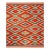 1890s Antique Rustic Red Allover Geometric Native American Navajo Flat Weave Rug For Sale