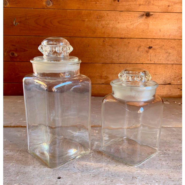 Pair of Antique Candy Jars From a General Store Chairish