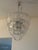2020s Contemporary Modern Clear "Petals" Murano Style Glass Chandelier For Sale - Image 5 of 12