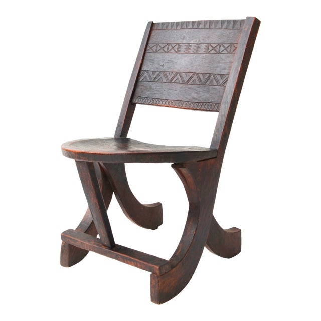 Ethiopian Tribal Chair For Sale