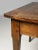 French farmhouse dining table/monastery table. Made of solid hardwood, 19th century. Beautiful tapered legs. One drawer on...