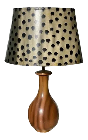 Organic Formed Brown Table Lamp by Gunnar Nylund for Rörstrand, 1950s