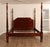 Councill King Size Mahogany Poster Bed Frame For Sale - Image 14 of 18