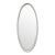 Mid-Century White Lacquer Wall Mirror, American Mirror Company 1966 For Sale