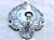 Silver Italian Rococo Revival Zinc Wall Sconces, 1950s, Set of 2 For Sale - Image 8 of 10