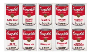After Andy Warhol, Campbell's Soup Portfolio, Screenprints, Set of 10