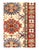 Kazak is a modern shape of old Caucasian rugs which strictly adheres to traditional design elements of the Caucasus. It...
