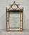 Gold Finished Faux Bamboo Pagoda Mirror For Sale - Image 4 of 6