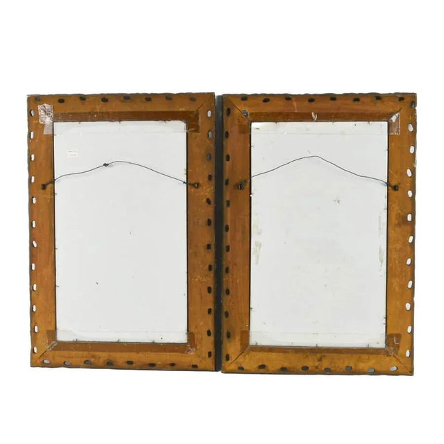 Wood Antique Pair of Hand-Painted Ceramic Belly Dancers by Peccatte Thevenot For Sale - Image 7 of 17