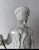 White Porcelain Statue of a Revolutionary with a Device for a Flag or Flower, 1950s For Sale - Image 3 of 18