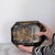 Wood Black Chinese Lacquered Tea Caddy Box For Sale - Image 7 of 7