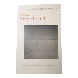 Vintage Harry Callahan Exhibition Poster: "Cape Cod, 1972" For Sale