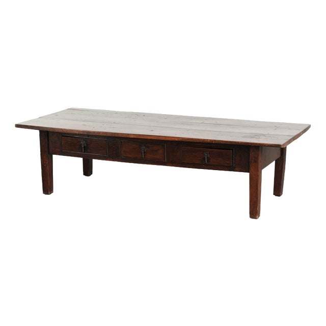 Antique Southern European Coffee Table For Sale