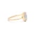 Not Yet Made - Made To Order Modern Hamsa Hand Diamond Promise Ring Size 7 in 14k Yellow Gold For Sale - Image 5 of 13