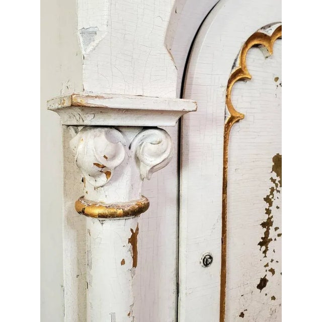 19th Century American Gothic Scarcity Cabinet / Altar Tabernacle For Sale In Dallas - Image 6 of 11