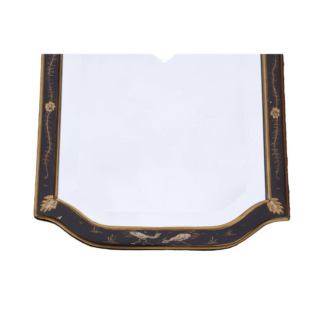Queen Anne Style Chionoiserie Mirror For Sale - Image 4 of 8