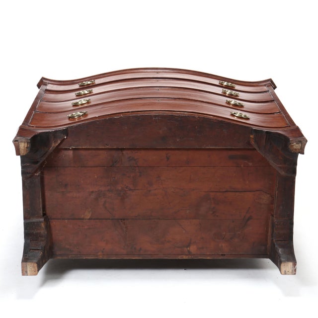 Late 18th Century George III Mahogany Inlaid Serpentine Front Chest of Drawers For Sale - Image 11 of 18