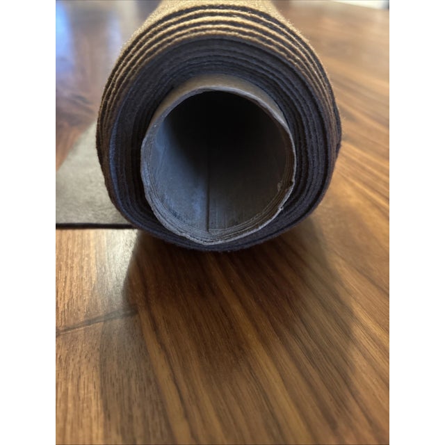 Textile Arhaus Eco Leather Upholstery Fabric – Eagle Cres Mushroom – 6 Yards For Sale - Image 7 of 11