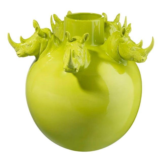 Sudan Round Vase from Rebirth Ceramics For Sale