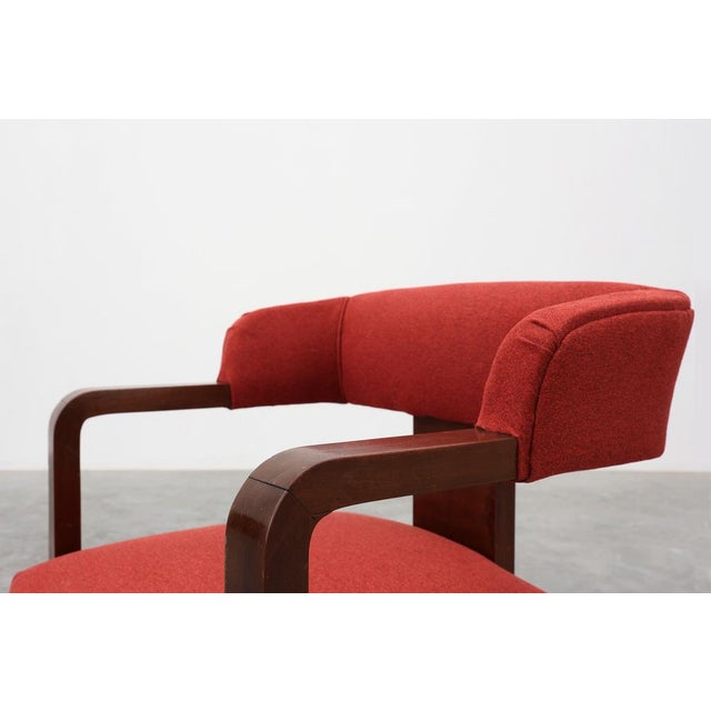 A refined example of early Belgian Art Deco, this 1920s chair captures the movement’s shift toward modern geometry while...