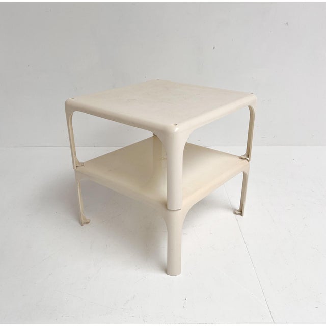 Plastic Demetrio 45 Side Tables by Vico Magistretti for Artemide, 1960s, Set of 2 For Sale - Image 7 of 9
