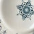 Ceramic Antique Admiral Ironstone Dessert Plates from Creil & Montereau, 1890s, Set of 8 For Sale - Image 7 of 15