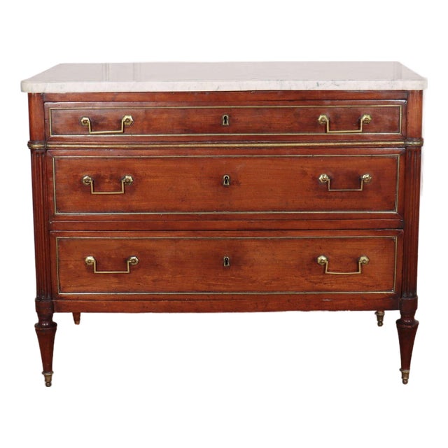 French Commode in Fruitwood For Sale