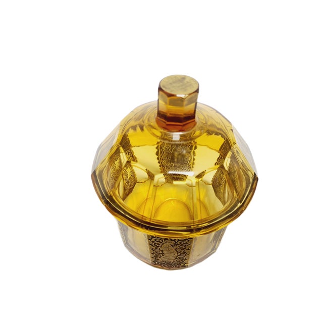 Art Deco Oroplastic Candyer from Moser, Czechoslovakia, 1930s For Sale - Image 13 of 18