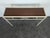 Contemporary Modern Console Table in Wood and Metal For Sale - Image 3 of 8