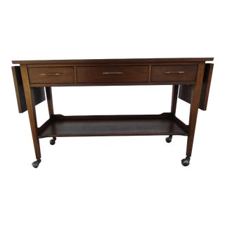 Broyhill Saga Serving or Bar Cart For Sale