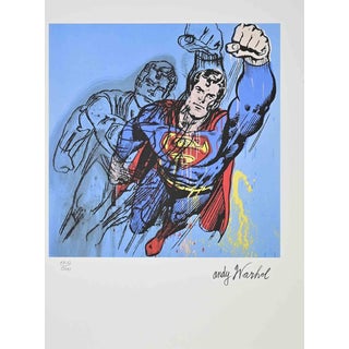 After Andy Warhol, Superman, Screen Print, 1986 For Sale