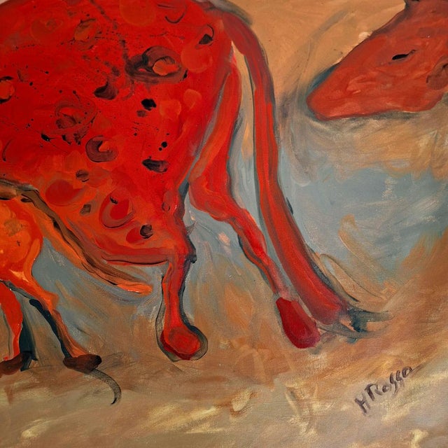 Monika Rossa, Horses, 2026, Oil on Canvas For Sale - Image 3 of 5