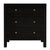 Spritely Home Accent Furniture Nora 25 in. W Rectangular Wood 3 Drawer Nightstand, Antique Coffee For Sale - Image 4 of 8
