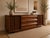 1960s 1960s Lane 1st Edition Mid Century Walnut Plinth Base Credenza For Sale - Image 5 of 12