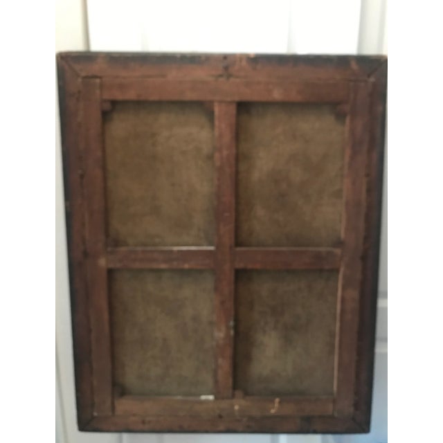 Early 19th Century On Hold -Antique Religious Painting Jesus Station 19 Th C For Sale - Image 5 of 6