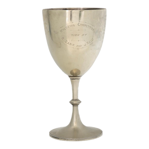 1930s English Silver-Plate Waltzing Competition Trophy