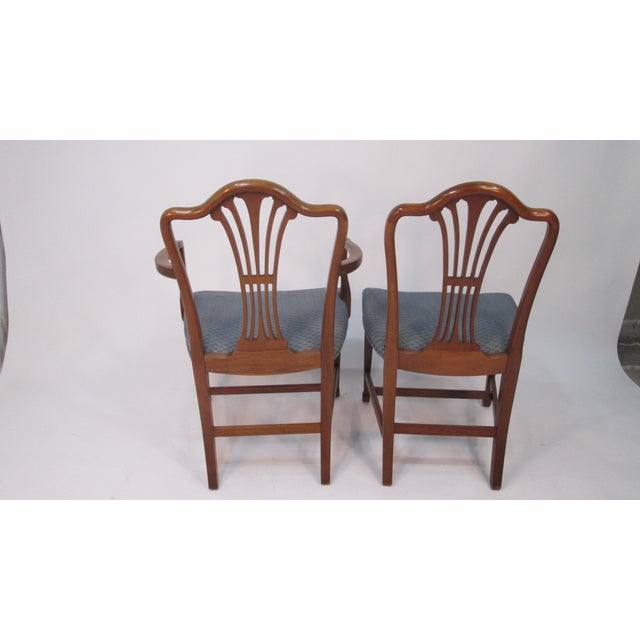 Set of 8 Mahogany Dining Chairs by Irving and Casson of Cambridge Ma, 1920s For Sale - Image 9 of 9