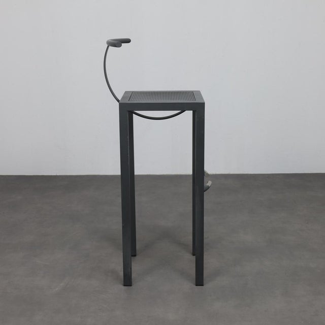 Driade Sarapis Bar Stools by Philippe Starck for Aleph Driade, Italy, 1986, Set of 2 For Sale - Image 4 of 11