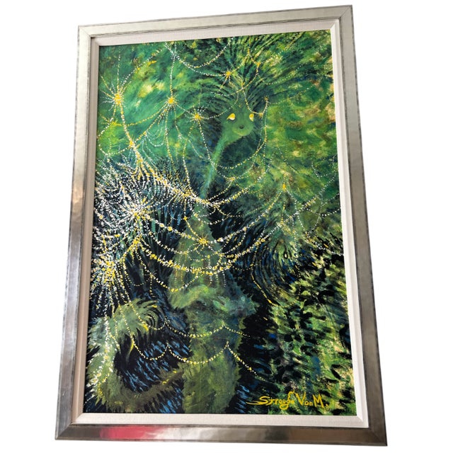 This is a mixed-media pigment print reproduction adapted from an original painting by Theodor Seuss Geisel ("Dr. Seuss"),...