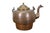 Rustic Antique Hammered Dovetailed Copper Gooseneck Teapot Tea Coffee Kettle For Sale - Image 3 of 17