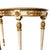 1950s Neoclassical Style Italian Gilt & Cream Painted Finish Demilune Console Table For Sale - Image 10 of 13