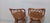 Coastal 1980s Bamboo Wicker Rattan Swivel Barstool Honey Color Set of 2 For Sale - Image 3 of 7