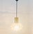 1960s Large Mid-Century Amber Bubble Glass Pendant/Ceiling Light by Helena Tynell for Limburg, Germany, 1960s For Sale - Image 5 of 9