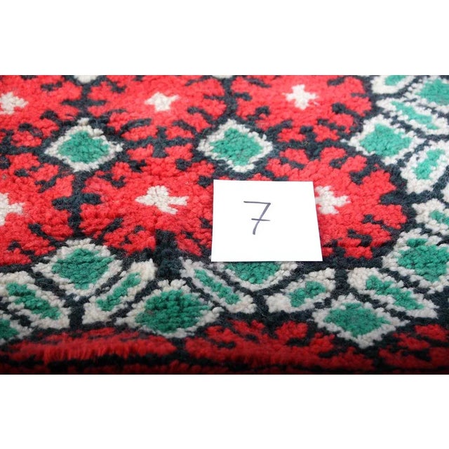 1960s Mid-Century Czechoslovakian Wool Runner Rug, 1960s For Sale - Image 5 of 9