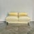 1970s Vintage Bernhardt Brass Base Slipper Love Seat For Sale - Image 5 of 14