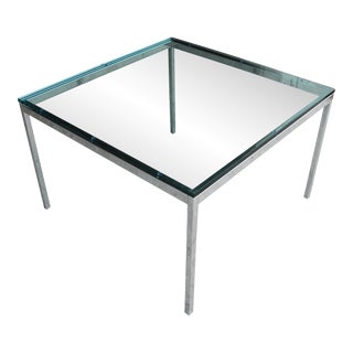 Florence Knoll Chrome Coffee Table For Sale
