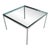 Florence Knoll Chrome Coffee Table For Sale